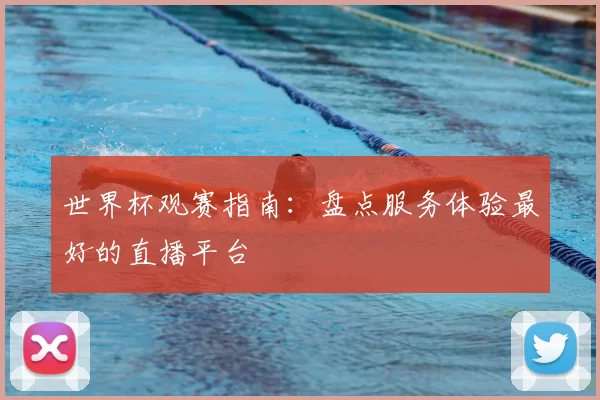 世界杯观赛指南:盘点服务体验最好的直播平台