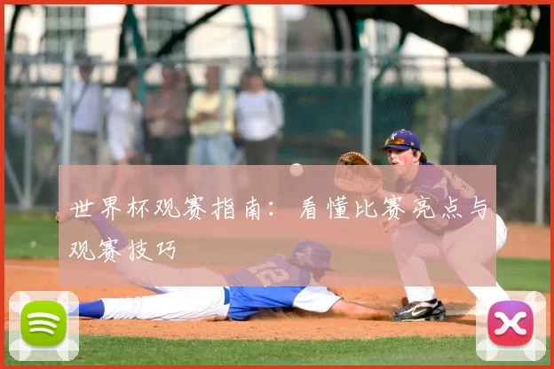 世界杯观赛指南:看懂比赛亮点与观赛技巧